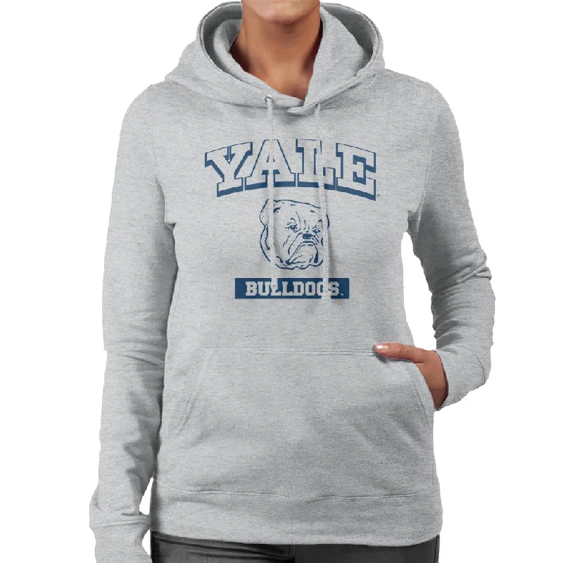 slim fit hoodieYale University Blue Bulldogs Women's Hooded Sweatshirt