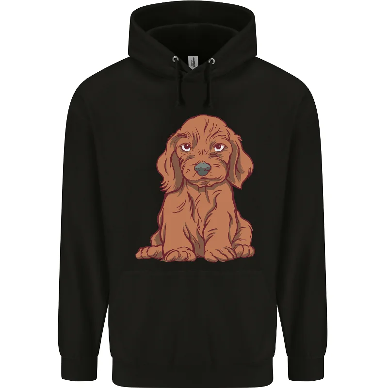 high-fashion hoodieA Dachshund Puppy Dog Mens 80% Cotton Hoodie