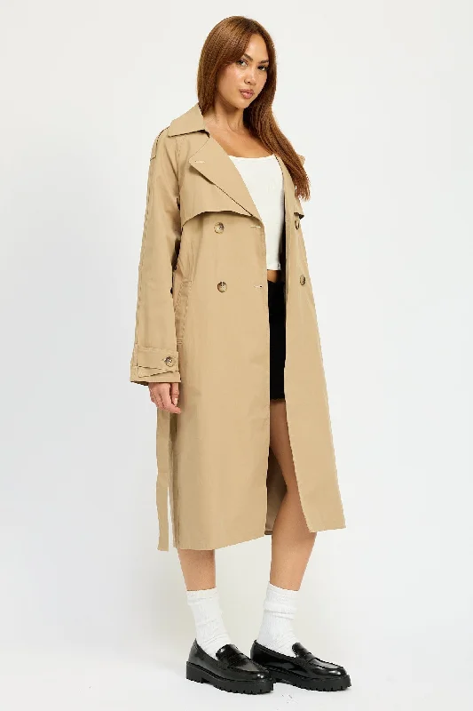 lightweight outerwearDouble Breast Trench Coat