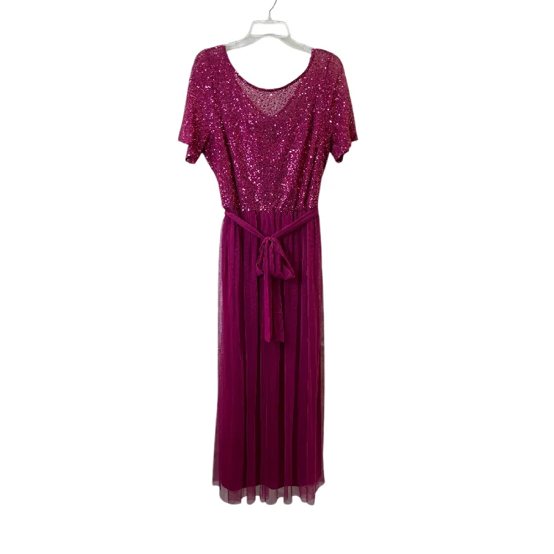 evening dressDress Casual Maxi By Lovely Grace In Purple, Size:Xl