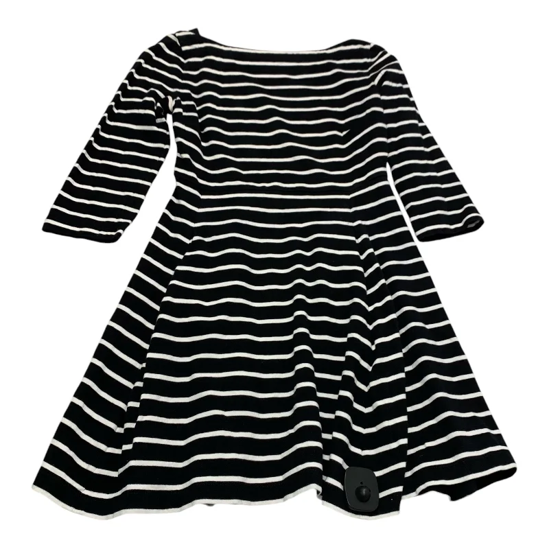 structured dressDress Designer By Kate Spade In Black & White, Size: Xs