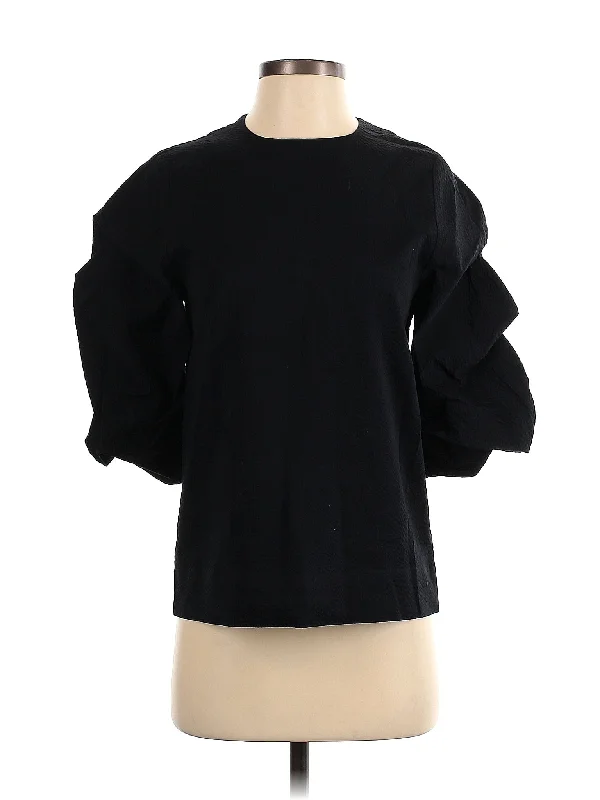 chic fitness hoodie3/4 Sleeve Top