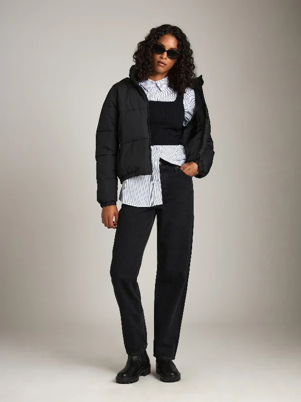 sporty outerwearQuilted Puffer Jessie Short Jacket