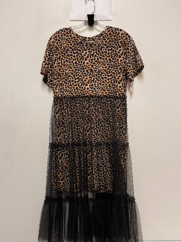 flowy evening dressDress Casual Maxi By Hayden La In Animal Print, Size: S