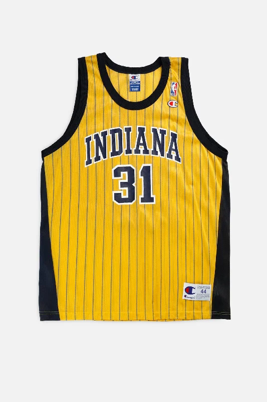 bold workout sweatshirtVintage Indiana Pacers NBA Jersey - M