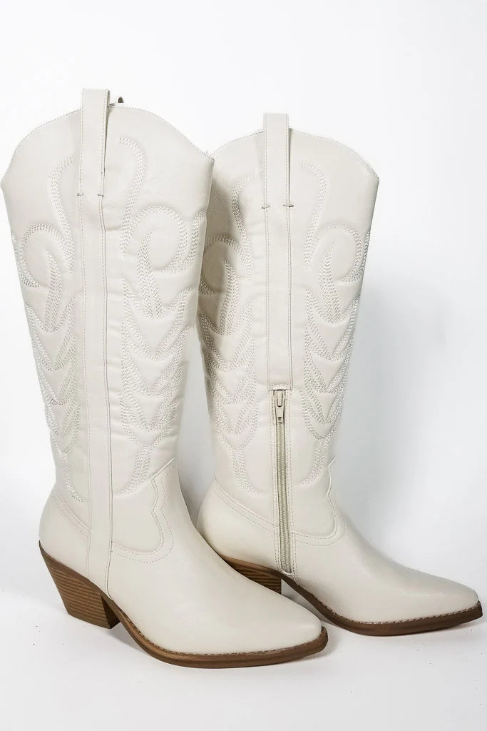 elegant dressMatisse Dixie Western Boots - Ivory