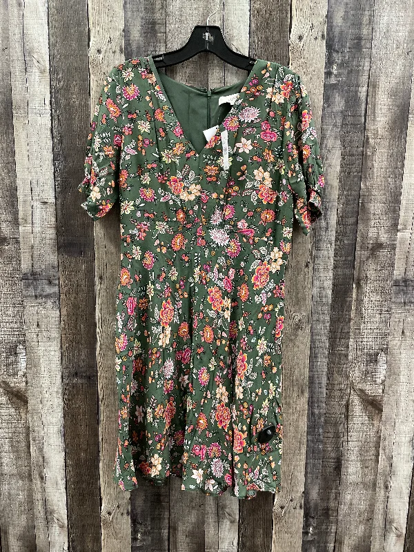 ashionable dressDress Casual Short By Loft In Floral Print, Size: M