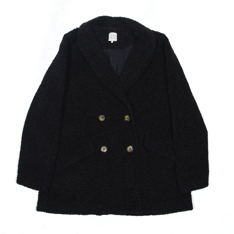 lightweight outerwearKARL MARC JOHN Teddy Jacket Black Womens S