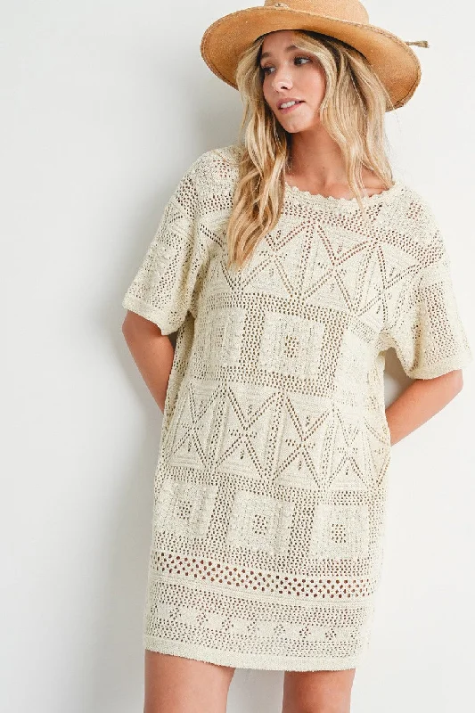 summer dressNatural Knit Shift Dress