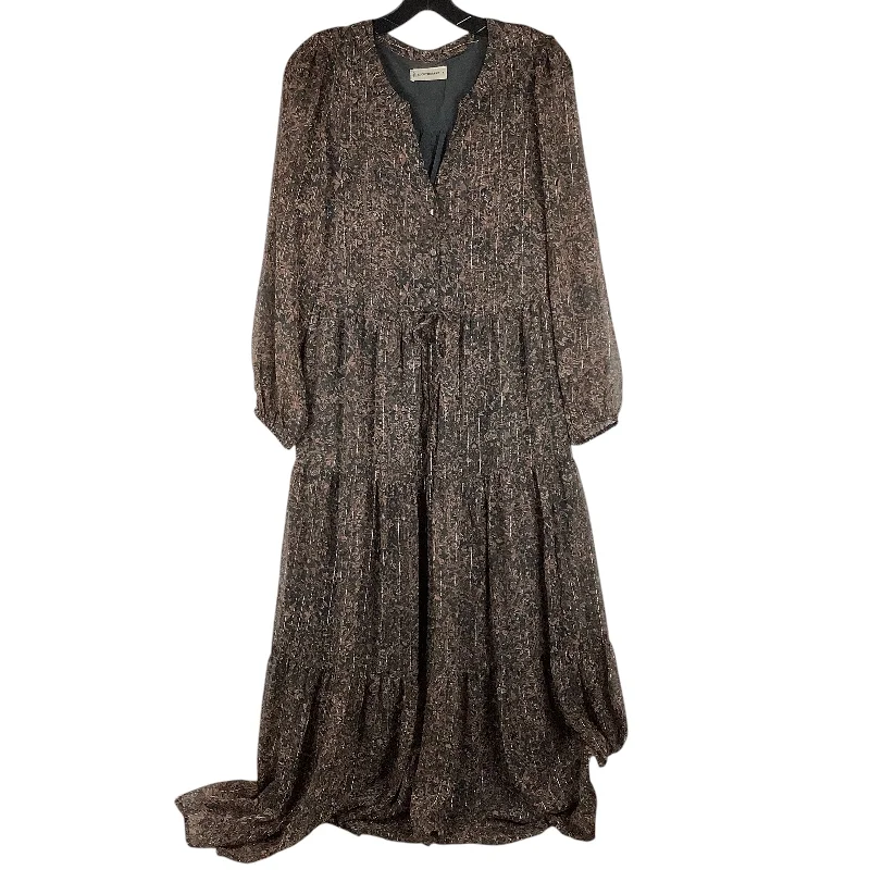 ashionable dressDress Casual Maxi By Lucky Brand In Brown, Size: S