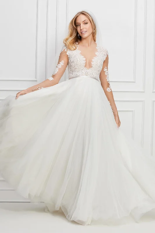 chic slip dressWtoo Camden 13701 Wedding Gown