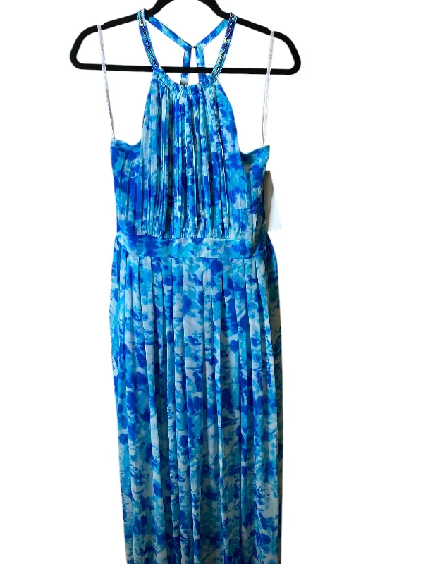 one-shoulder dressDress Party Long By Calvin Klein In Blue, Size: S