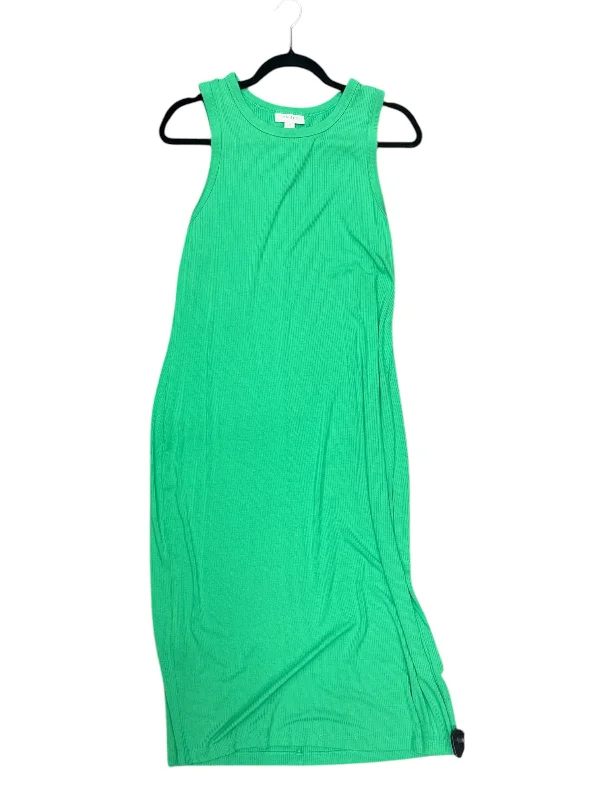 velvet dressDress Casual Maxi By Cmb In Green, Size: 12