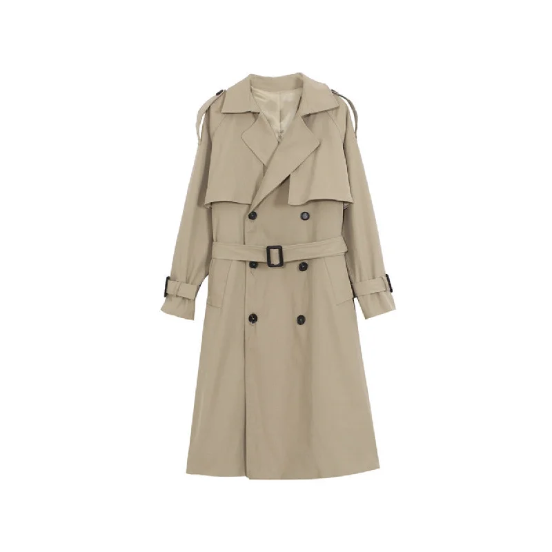 slim fit coatAutumn Coat With Belt