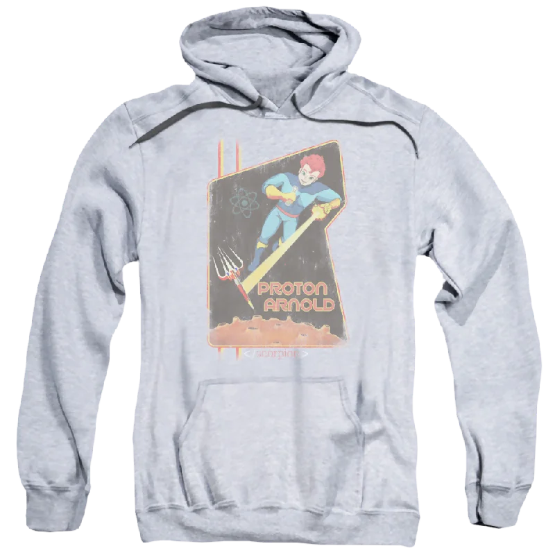 lightweight hoodieScorpion Proton Arnold Poster - Pullover Hoodie