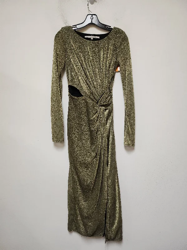 romantic dressDress Party Long By Rachel Roy In Gold, Size: Xs