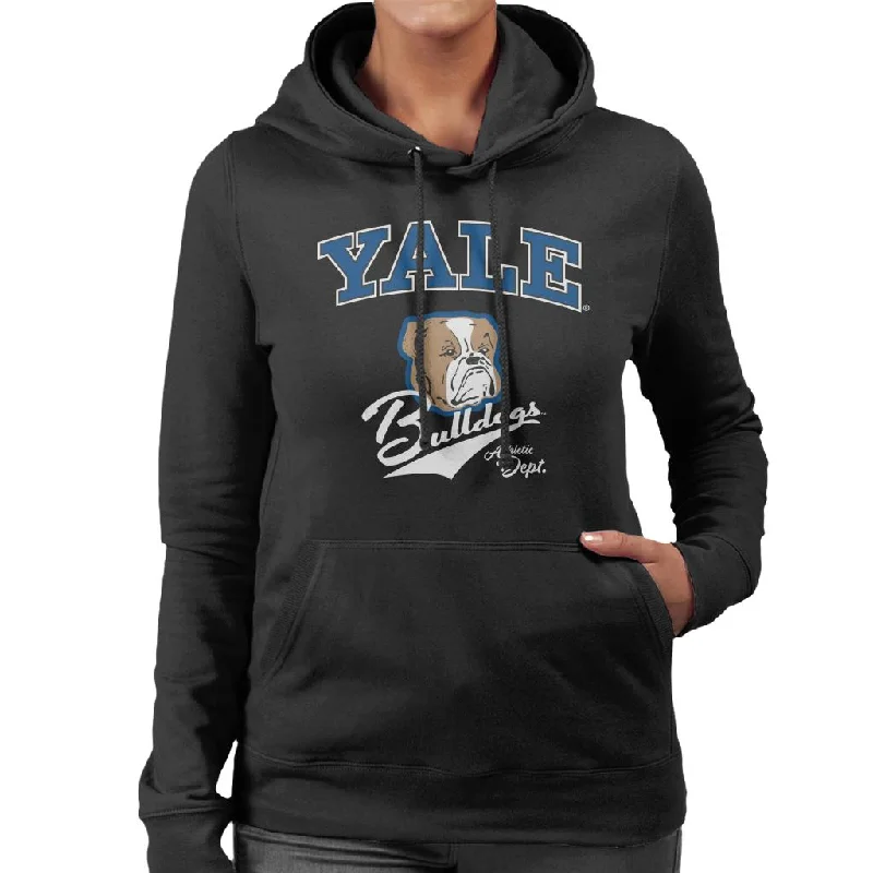 graphic hoodie with printYale University Bulldogs Athletic Dept Women's Hooded Sweatshirt