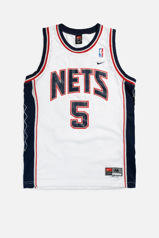 sporty casual hoodieVintage New Jersey Nets NBA Jersey - M