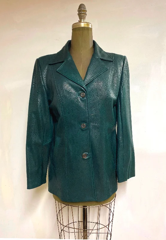 high-fashion coatWomen's Leather Blazer- Style #AB126Blazer