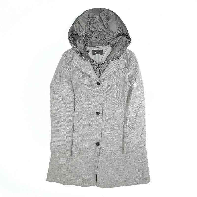 soft coatSPIRIT Pea Coat Grey Womens M