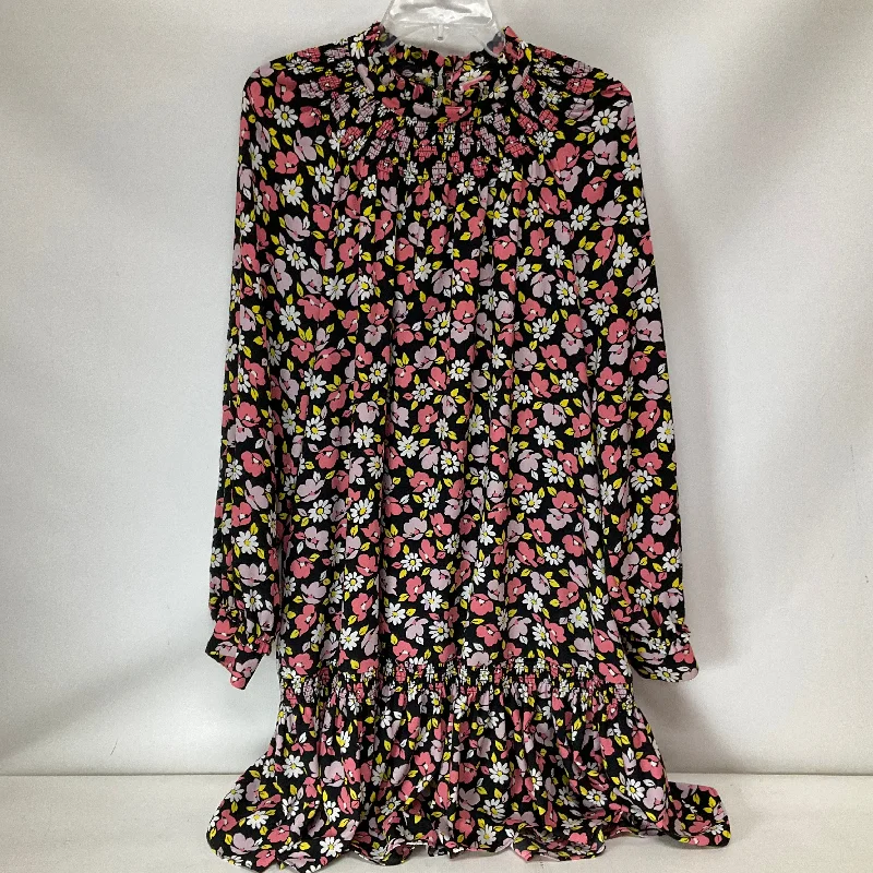 fitted bodycon dressDress Casual Short By Kate Spade In Floral Print, Size: Xl