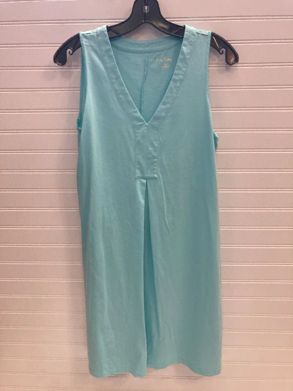 backless dressDress Designer By Lilly Pulitzer In Aqua, Size: S