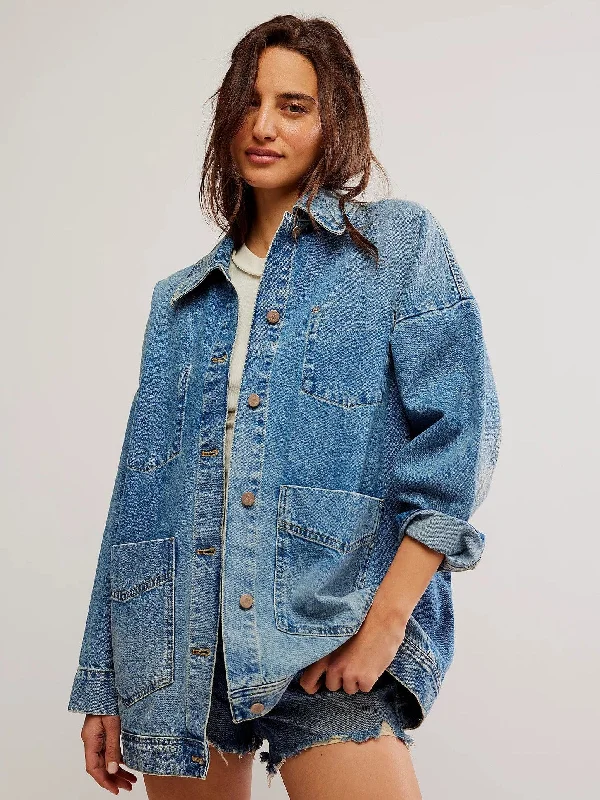 classic bomber jacketAvery Denim Jacket