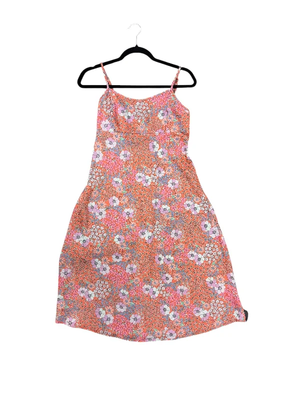 stylish party dressDress Casual Midi By Cmc In Floral Print, Size: 6