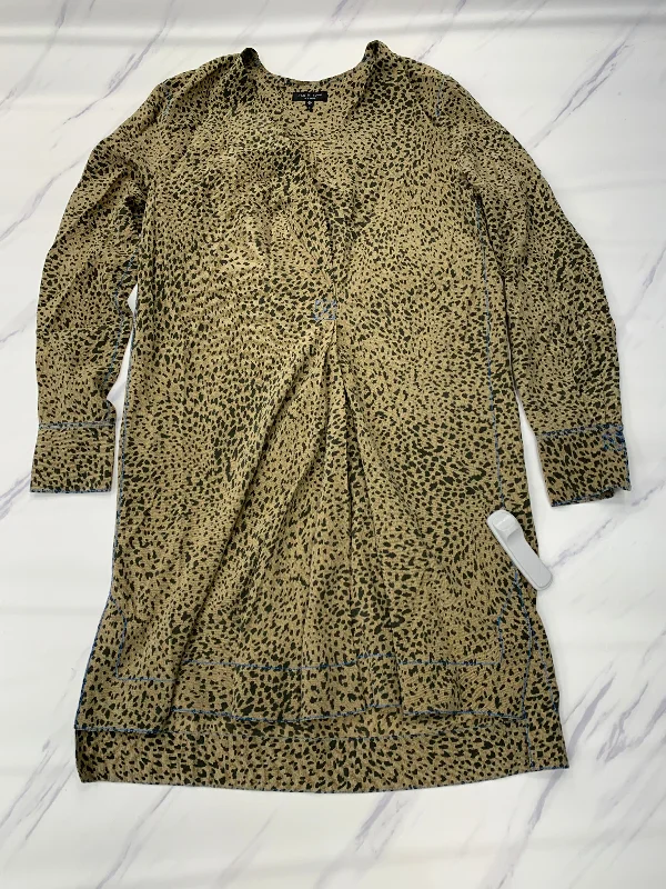 t-shirt dressDress Designer By Rag And Bone In Animal Print, Size: S