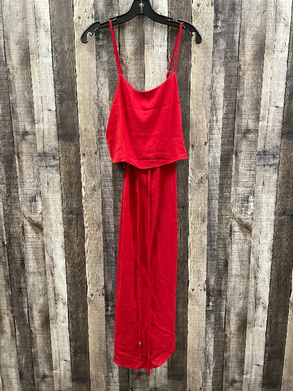 off-the-shoulder dressDress Casual Maxi By Cme In Red, Size: S