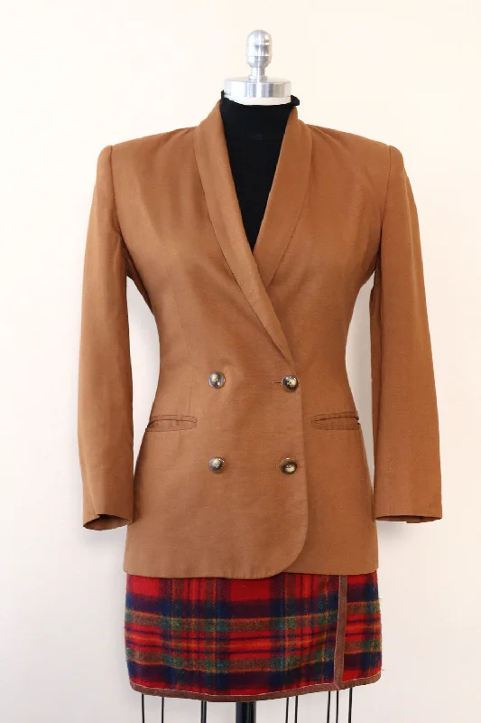 contemporary coatCaramel Latté Linen Blazer XS/S