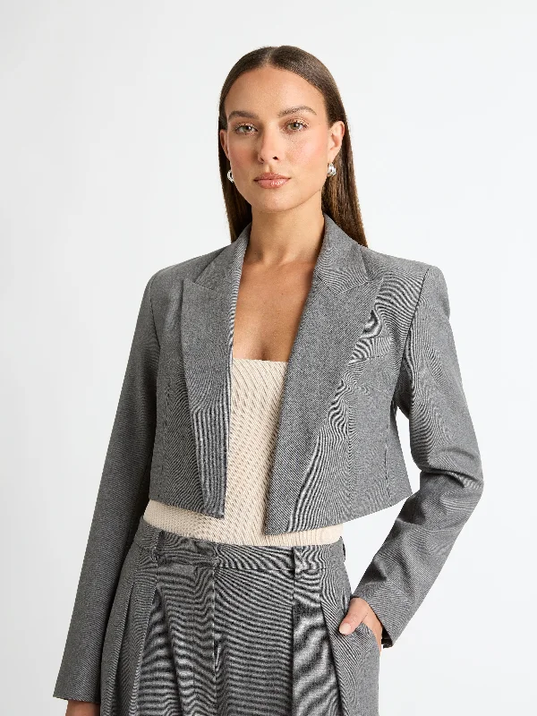 utility coatBRADSHAW CROPPED BLAZER