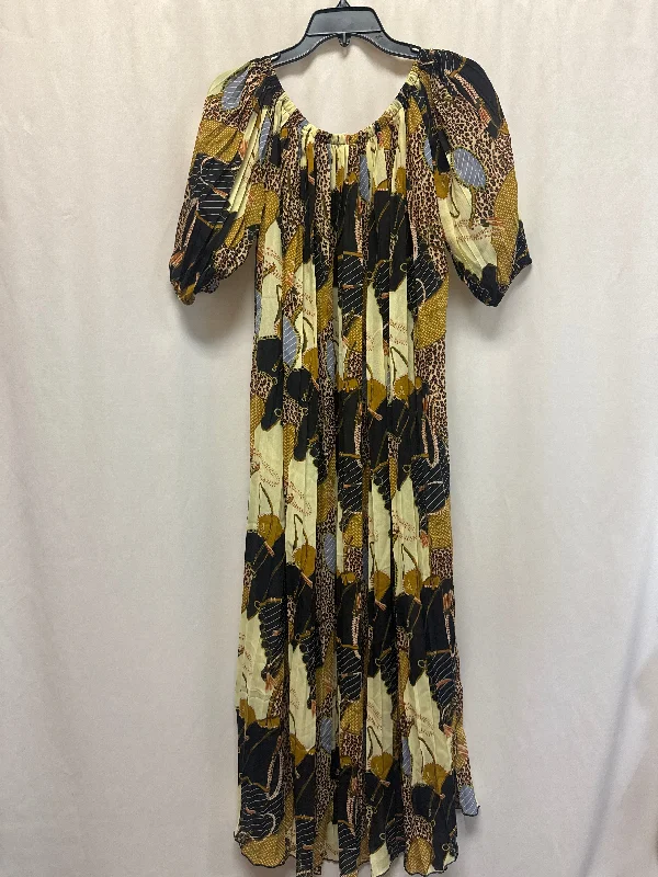 comfy dressDress Casual Maxi By Clothes Mentor In Animal Print, Size: S