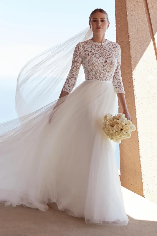 winter dressWatters Brides Frederique Gown