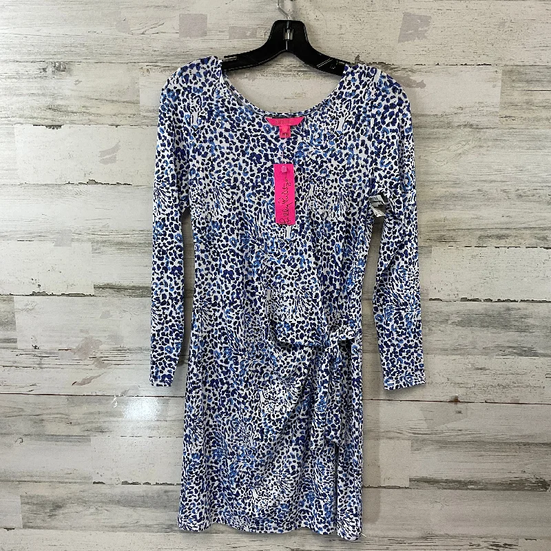 office dressDress Casual Short By Lilly Pulitzer In Blue, Size: Xs