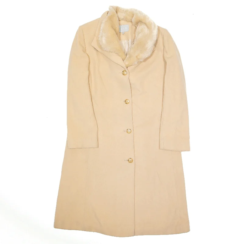 retro coatJFW Cashmere Blend Trench Coat Beige Womens L