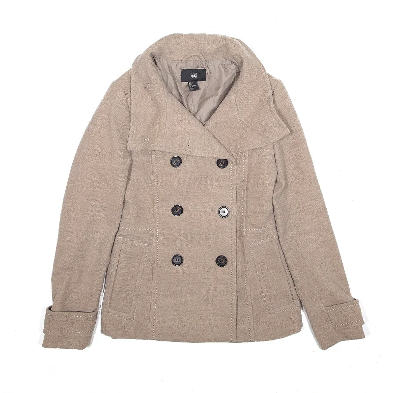 sporty jacketH&M Pea Coat Beige Womens S