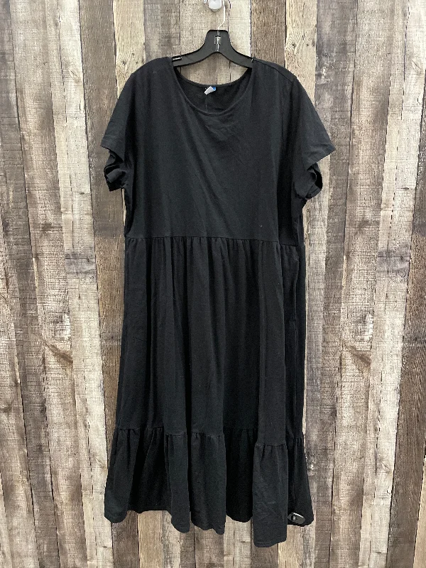 formal dressDress Casual Maxi By Old Navy In Black, Size: Xxl