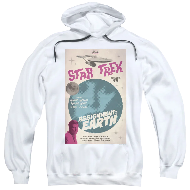 casual hoodie with logoStar Trek The Original Series Tos Episode 55 - Pullover Hoodie