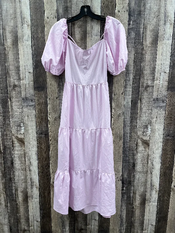 casual summer dressDress Casual Maxi By Shein In Purple, Size: M