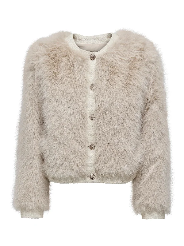 cozy coatVada Faux Fur Jacket