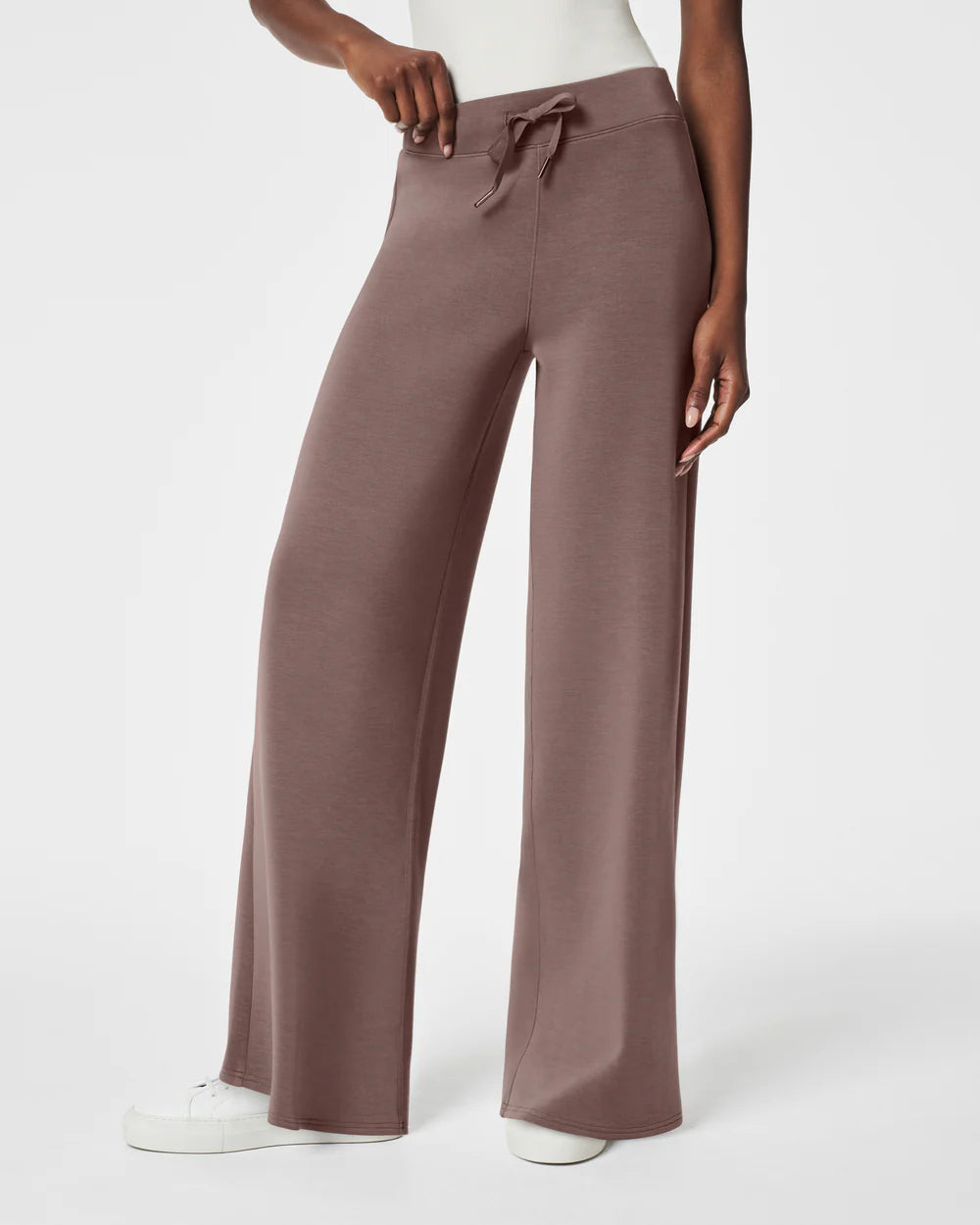 flowy evening dressSpanx AirEssentials Wide Leg Pant In Smoke