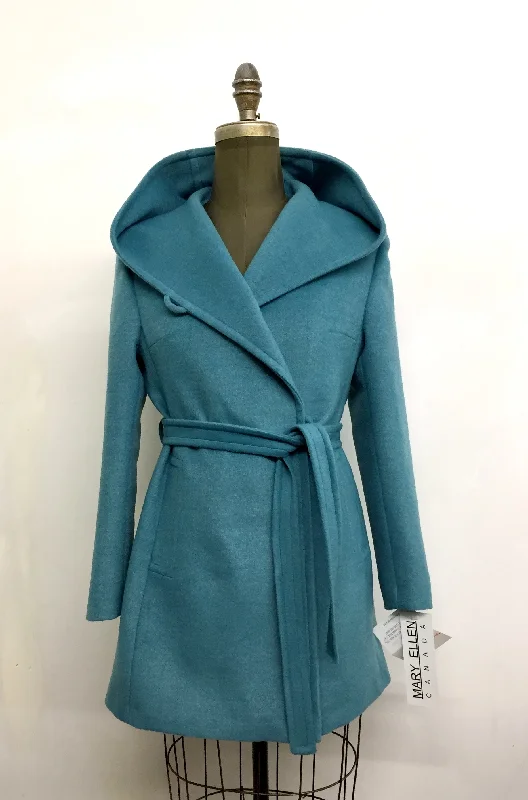 sleek trench coatTiffany Coat - 100% Pure Virgin Wool - Boiled Wool